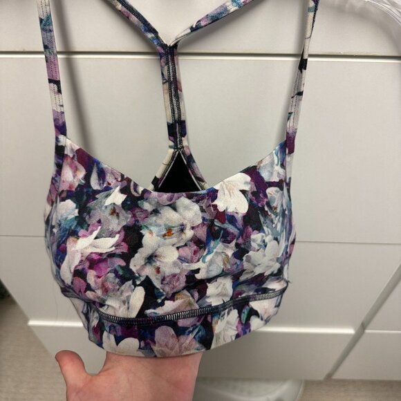 Lululemon Flow Y Bra in Floral Utopia - Picture 6 of 7